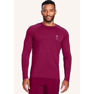 Lululemon Men Size XL Burgundy Wine Peloton Long Sleeve Metal Vent Tech Shirt